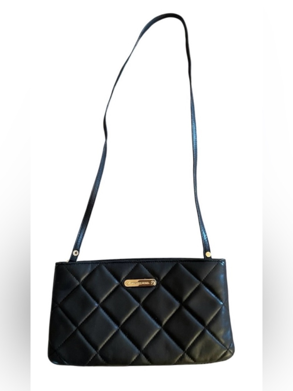 Michael Kors Black Quilted Shoulder Bag Purse